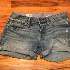 Gap jean shorts